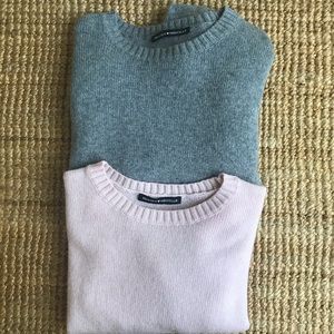 Set of Two Wool Blend Brandy Melville Sweaters